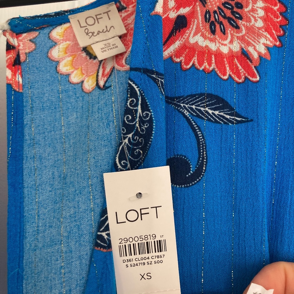 Loft beach cover up